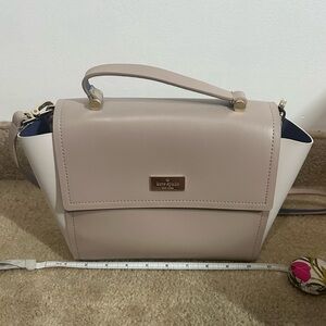 Kate Spade nude crossbody purse